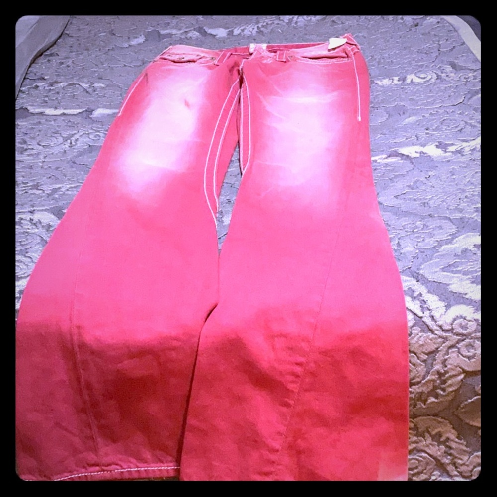 Pink True Religion Jeans